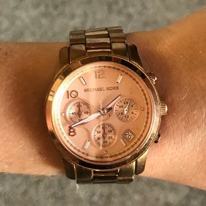 Rose Gold Michael Kors Watch